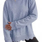 💖2026 Autumn’s Sale 70% OFF✨🍂Women's Crew Neck Wavy Scallop Oversized Sweatshirt