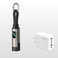 ⏳LAST DAY SALE ONLY ￡7.99!!🔥🔌 4-in-1 Charging Cable with Digital Display & Keychain – Fast-Charging, Kink-Resistant & Compact