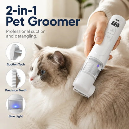 💥Hot Sale 50% OFF🐱🐶Electric Pet Flea Remover and Detangling Comb