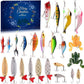 🔥Hot Sale 49%🔥24 Days Christmas Countdown Fish Tackle Set