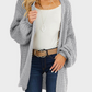 💞LAST DAY SALE 49% OFF💞Oversized Lantern Sleeve Cardigan Sweater