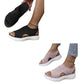 ⏳2026 Summer Hot Sale 70% OFF🎁Women’s Knit Platform Sandals – Lightweight, Breathable & Arch-Supported 🏝️☁️  Cushioned Memory Foam Footbed • Non-Slip Sole • All-Day Comfort for Summer Walks, Holidays & City Days 🎁🇬🇧