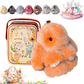 🎁Easter Best Gift  70% Off💥🐰Easter Cute Bunny Plush Keychain - Iron Box Gift Option, 🎁Easter Sweet Surprise
