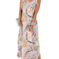 🎉Last Day Promotion 50% OFF💃2025 Summer Boho Print V Neck Maxi Dress with Pockets