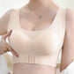⏳LAST DAY SALE ONLY 8.99!!👍✨Cross Back Front Closure Wireless Posture Support Bra– All-Day Comfort, Breathable & Summer-Ready 💕