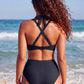 🎁Summer Hot Sale 50% OFF💥Women's High-Waisted Tummy Control Mesh Halter Bikini Set