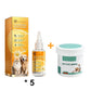 🐶Buy 2 Get 1 Free👀✨Gentle Pet Tear Stain Removal Essence -💙Cleaning the eye area and daily fur grooming📍GB