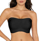 ⛱️Last Day Special Price ￡8.88!💞Women's Strapless Bras Push Up Bandeau Bra Non Slip Seamless Wireless Supportive Padded Bra