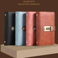🎁🎅70% OFF!!!-Ready for Christmas!🎄PU Leather Binder Savings Notebook with 3-Digit Resettable Password Lock✉️💸Large Capacity Storage for Money & Important Items