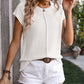 💥Last Day Special Sale 49% OFF👚Women's Cap Sleeve Vest Crew Neck Sleeveless Casual Knit Top