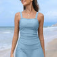 💥Last Day Special Sale 49% OFF🩱Women Vintage Tummy Control Two Piece Tankini Swimsuits