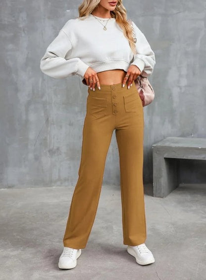 💖Black Friday Sale 50% OFF!!⚡💷Women's Casual High Waist Stretch Pants