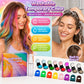 ⏳LAST DAY SALE 70% OFF!!🌈12-Color Temporary Hair Chalk Applicator Set🌈 |✅No Bleach, No Stain |