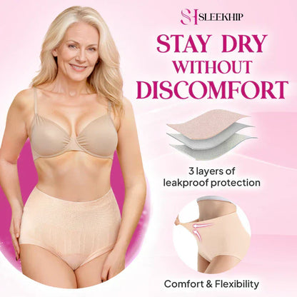 💞Buy 1 Get 3 Packs-💞 Leakproof High-Waist Tummy-Control Butt-Lifting Panties