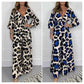 🔥Hot Sale 53% Off🍃Leopard print V-neck jumpsuit