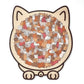 🎁70% OFF!!!-Ready for Christmas!🎅🧩135-Piece Cute Cat Puzzle Challenge Irregular Shaped Wooden Jigsaw Puzzle👍🎁Stress Relief Enthusiast Gift, Christmas Gift✨