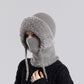 🎄Christmas Sale 50% OFF⛄️Women’s Thermal Knit Hood – Fleece-Lined Winter Hat, Neck Warmer & Face Cover Combo