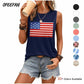 Sampeel Womens Tank Tops Eyelet Loose Casual Summer Tops Crew Neck Basic Sleeveless Shirts Trendy 2026