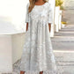 💥Last Day Special Sale 49% OFF💃Floral Lace A-Line Short Sleeve Dress