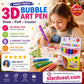 💥【Buy 1 Get 1 Free!!! 】🎁🔮New 2026 Magic Pens, 6 Colors 3D Bubble Drawing Pens!🎄