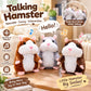 🐹Last Day Special Price £12.99!✨✨Talking Hamster Plush – repeats whatever you say, auto head-shaking, hilarious fun for kids & adults