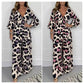 🔥Hot Sale 53% Off🍃Leopard print V-neck jumpsuit