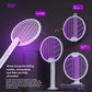 🔥2026 Summer Hot Sale 50% OFF🦟2 in 1 Wall-Mounted Collapsible USB Rechargeable Mosquito Swatter & Mosquito Lights