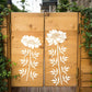 🔥Summer Hot Sale Promotion-49% OFF🌻Garden Fence Large Flower Stencils🖌️DIY decoration