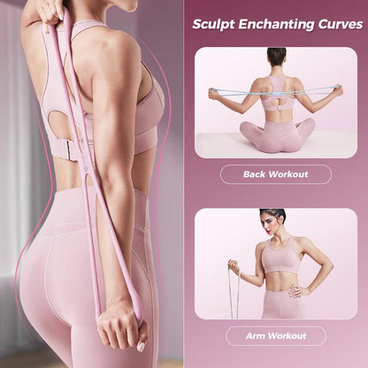 🏆Buy 1 Get 1 Free⚡50K+ SOLD! Almost Gone-💥🔥Resistance Bands, Figure 8 Exercise Bands for Women Men