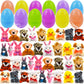 ⏰Last Day Sale 49%OFF💥Prefilled Easter Eggs, Filled with Plush Animal Toys