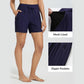 ⏰Last Day Promotion-60% OFF❄️Women's 7\" Swim Board Shorts High Waisted Quick Dry UPF 50+ Swimming Bottoms with Pockets