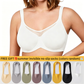 ⏳HOT SALE -BUY 1 GET 1 FREE !!!🖤Women's Elegant Sheer Full Coverage Underwire Non-padded Plus Size Bra