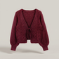 🍂Last Day Promotion 70% OFF💗Women's Solid Basic Loose-Fit Drop Shoulder Long Sleeve Cardigan