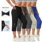 🔥This Week's Special Price:£22.99!!🩳Women's Casual Quick-Dry Stretchy Capri Pants