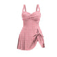 💥Last Day Special Sale 70% OFF🩱Womens One Piece Swim Dress Tummy Control Swimsuits Modest Bathing Suit Full Coverage Swim Skirt