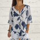 💕Hot Sale 70% OFF🌷Printed V-neck Tunic Top🌷