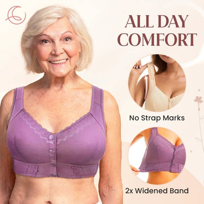 🌸BUY 2 GET 1 FREE - ADD 3 TO CART!!!🌸New Front Closure Breathable Bra for Seniors🌹