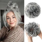 💁‍♀️LAST DAY - BUY 1 GET 1 FREE + FREE HAIRPIN!!🎁💗Messy Curly Hair Bun Scrunchie Extensions