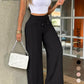 ⏳Last Day Sale Only ￡15.99!!👖💥Women's High-Waisted Straight Leg Trousers – Front seam & elastic back – Versatile, comfortable & perfect for office or casual wear✨🌸