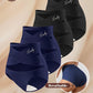 🌸Last Day-Buy 1 Get 3 Free✨4-Pack Cross-Waist Mesh Women's Thong Pants, Soft Breathable High Waist, Comfortable Non-Squeezing