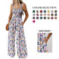 🏝️2026 HOT SALE 50% OFF🏖️Women’s Casual Print Sleeveless Loose Overalls Jumpsuits
