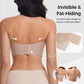 ⛱️Last Day Special Price ￡8.88!💞Women's Strapless Bras Push Up Bandeau Bra Non Slip Seamless Wireless Supportive Padded Bra