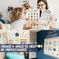 🔥12 Calming Corner Classroom Posters - Feelings Wheel Chart & Emotions Poster For Kids