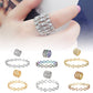 🔥Buy 1 Get 1 Free💍(2PCS)🔥Magic 2-in-1 Folding Retractable Ring Bracelet