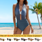 🌊HOT SALE 50% OFF with FREE GIFT👙Blooming Jelly™ Women's High Waisted Bikini Set🌺 –Tummy Control 2-Piece Swimsuit for Confident Summer Style 💕 | Modest Yet Sexy Swimwear