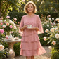 🎉Last Day Promotion 50% OFF💃Women's Elegant Layered Ruffle Sleeve Dress – Effortless Style for Every Occasion✨