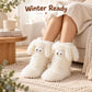 🏆🔥LAST DAY BUY 1 GET 1 FREE⚡50K+ SOLD💕Women's Plush Slippers Floor Socks 👍 ✨Winter Home Indoor Thickened Fleece-Lined Anti-Slip Adult