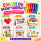 💥LAST DAY BUY 1 GET 1 FREE!!🎁🔮Magic Pen – Draw 3D with one stroke!🎄DIY Bubble Popcorn Drawing Pens
