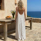 💕Summer Hot Sale 50% OFF!💃Women's Solid Color Cami Spaghetti Strap Loungewear Night Dress