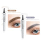 ⏰Last Day- Buy 1 get 1 free🔥3D Waterproof Microblading Eyebrow Pen 4 Fork Tip Tattoo Pencil
